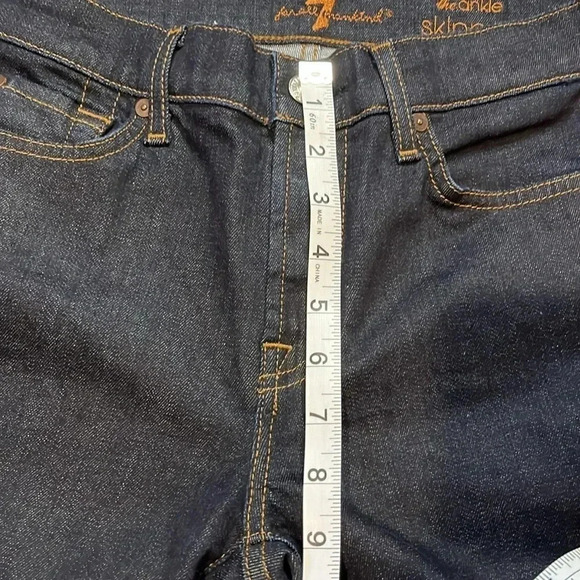 NWOT 7 for All Mankind, The Ankle Skinny. Size 27. - Picture 10 of 14